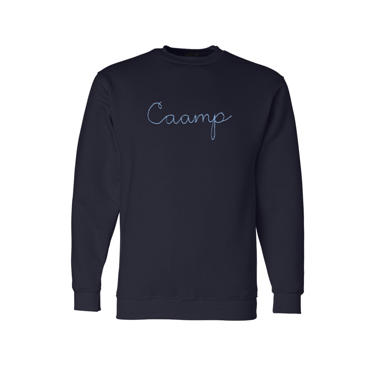 C*r様 700FILL Small Payment Logo Crewneck The Land Jacquard Crewneck Sweater | Center Court, the official