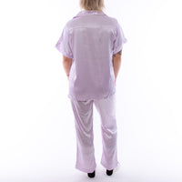Lavender Silky Pajamas