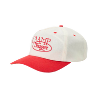 Seager x Caamp Hemp Snapback (Cream/Red)