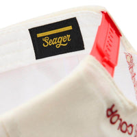 Seager x Caamp Hemp Snapback (Cream/Red)