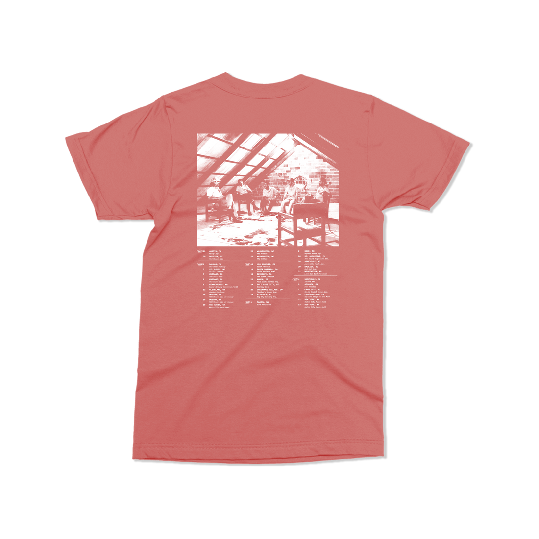 Copper Changes Color 2025 Tour Tee