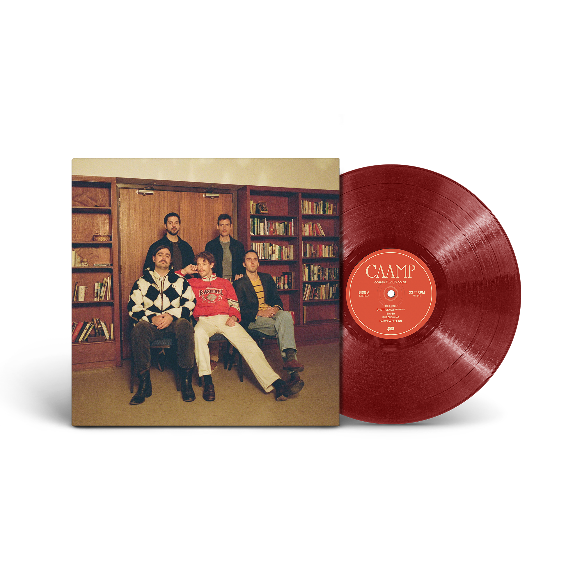 Copper Changes Color - UNSIGNED LP (Apple Red) – CAAMP