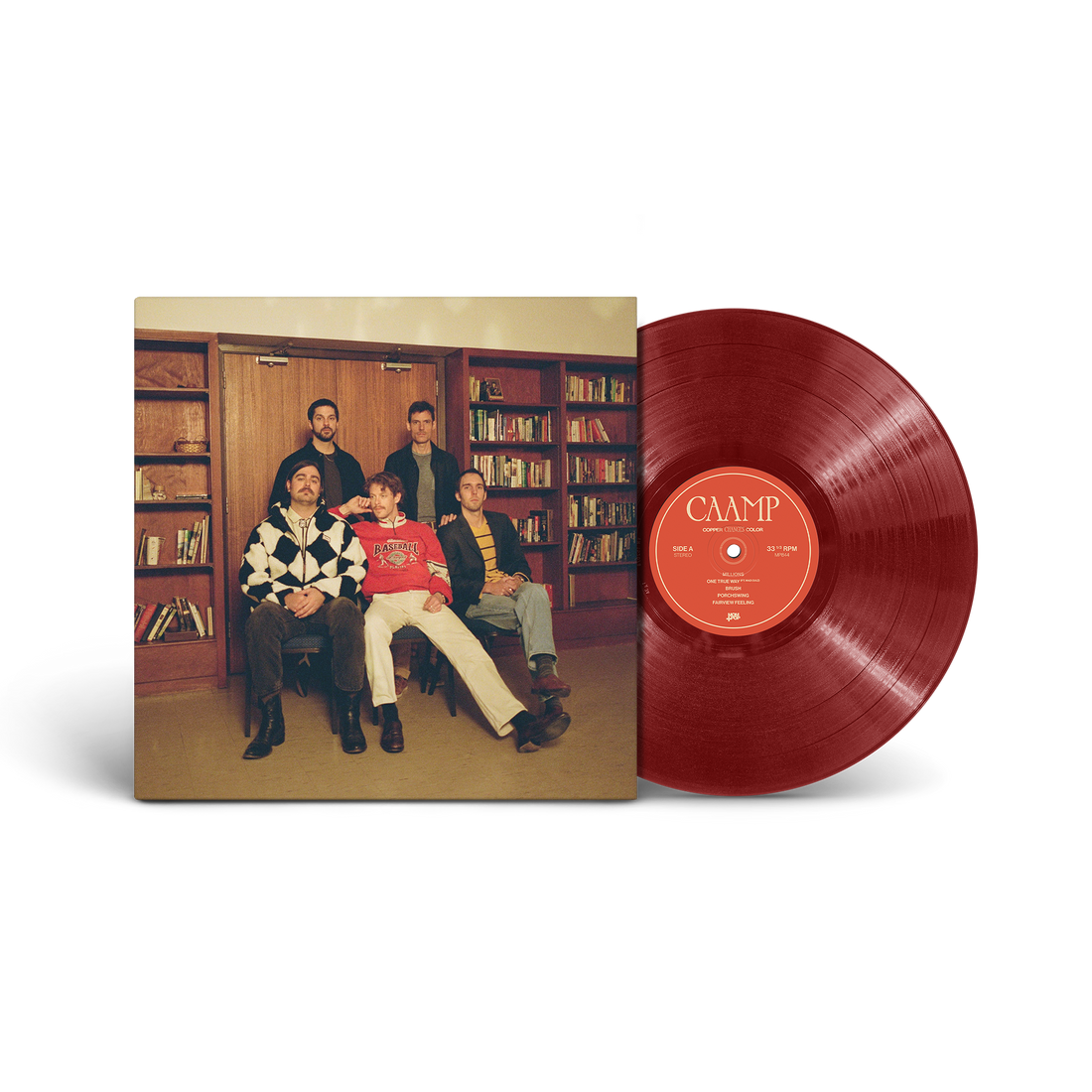 Copper Changes Color - UNSIGNED LP (Apple Red)