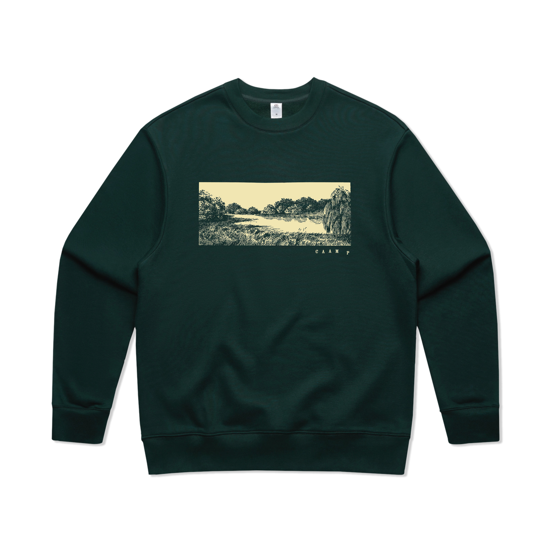 Lake Sketch Crewneck