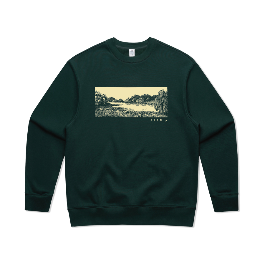 Lake Sketch Crewneck