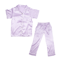 Lavender Silky Pajamas