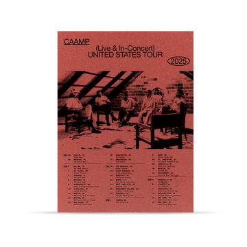 CAAMP 2025 Tour Poster