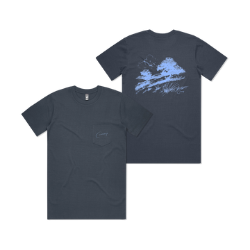 Rolling Hills Sketch Pocket Tee