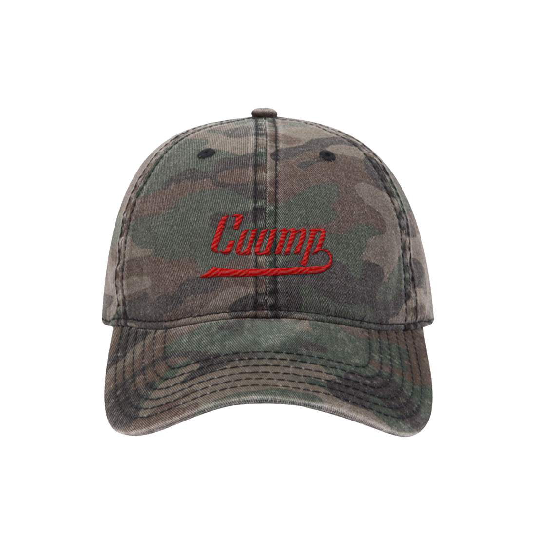 Baseball Logo Camo Hat