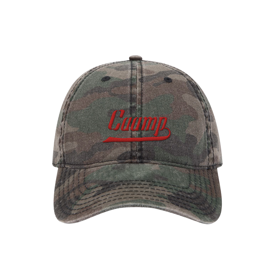 Baseball Logo Camo Hat