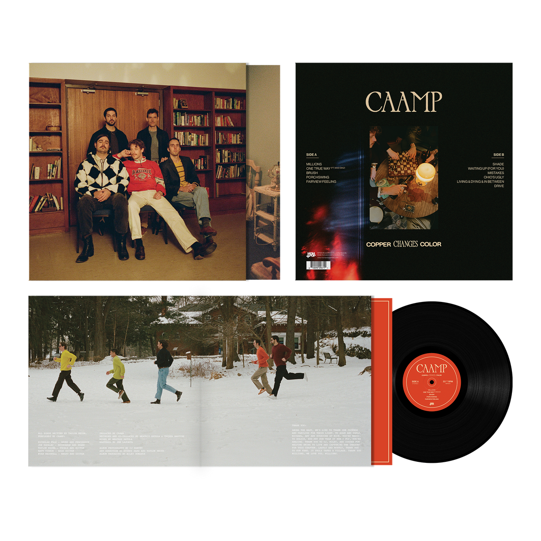 Copper Changes Color - 180 Gram UNSIGNED LP (Black)