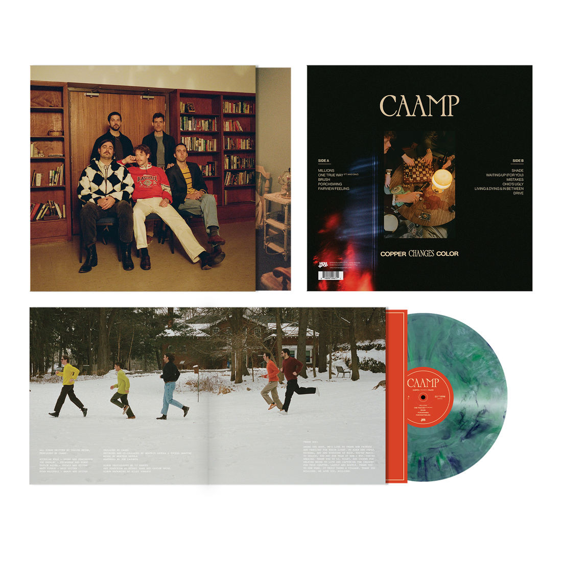 Copper Changes Color - LP (Green Marble - Spotify Fans First Exclusive)
