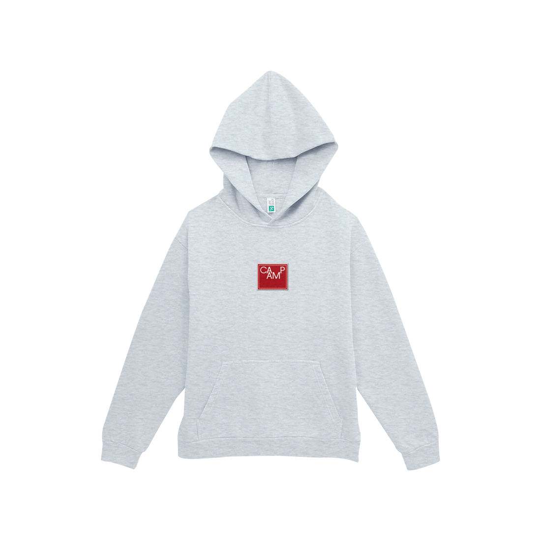 Postage Stamp Embroidered Hoodie