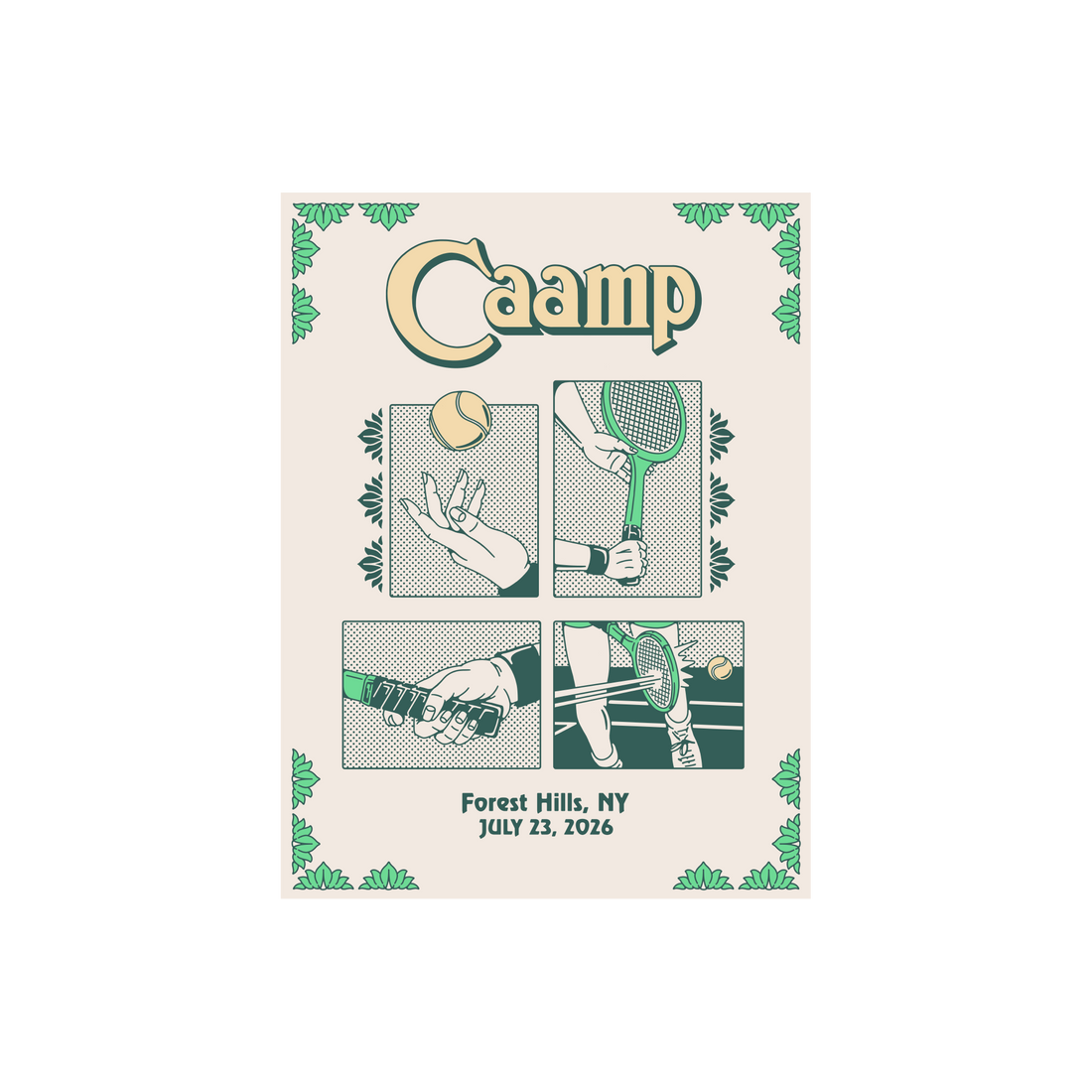Caamp Forest Hills Poster 2026