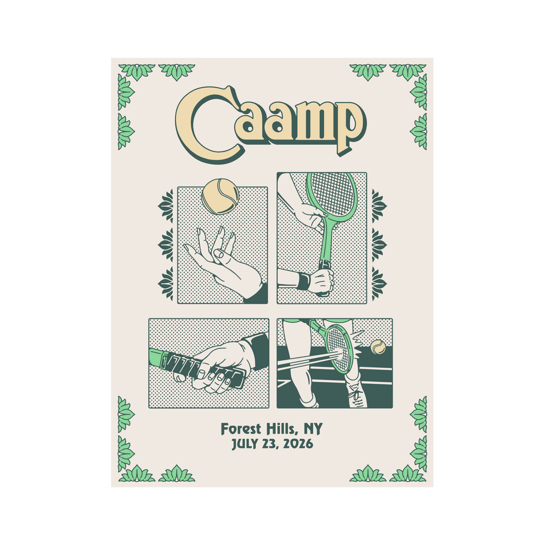 Caamp Forest Hills Poster 2026