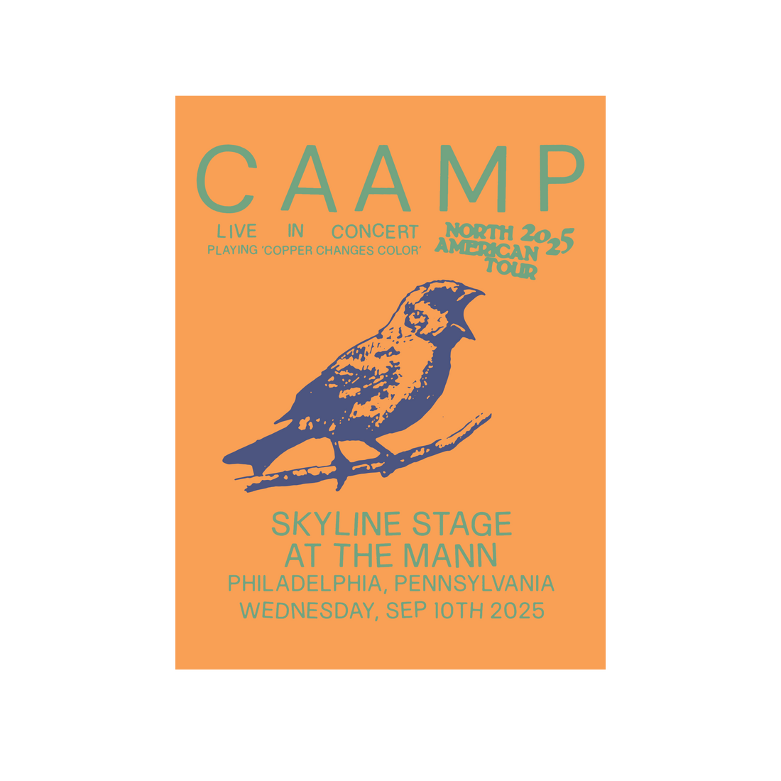 Philadelphia Show Specific Poster (9/10/25)