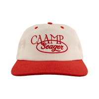 Seager x Caamp Hemp Snapback (Cream/Red)