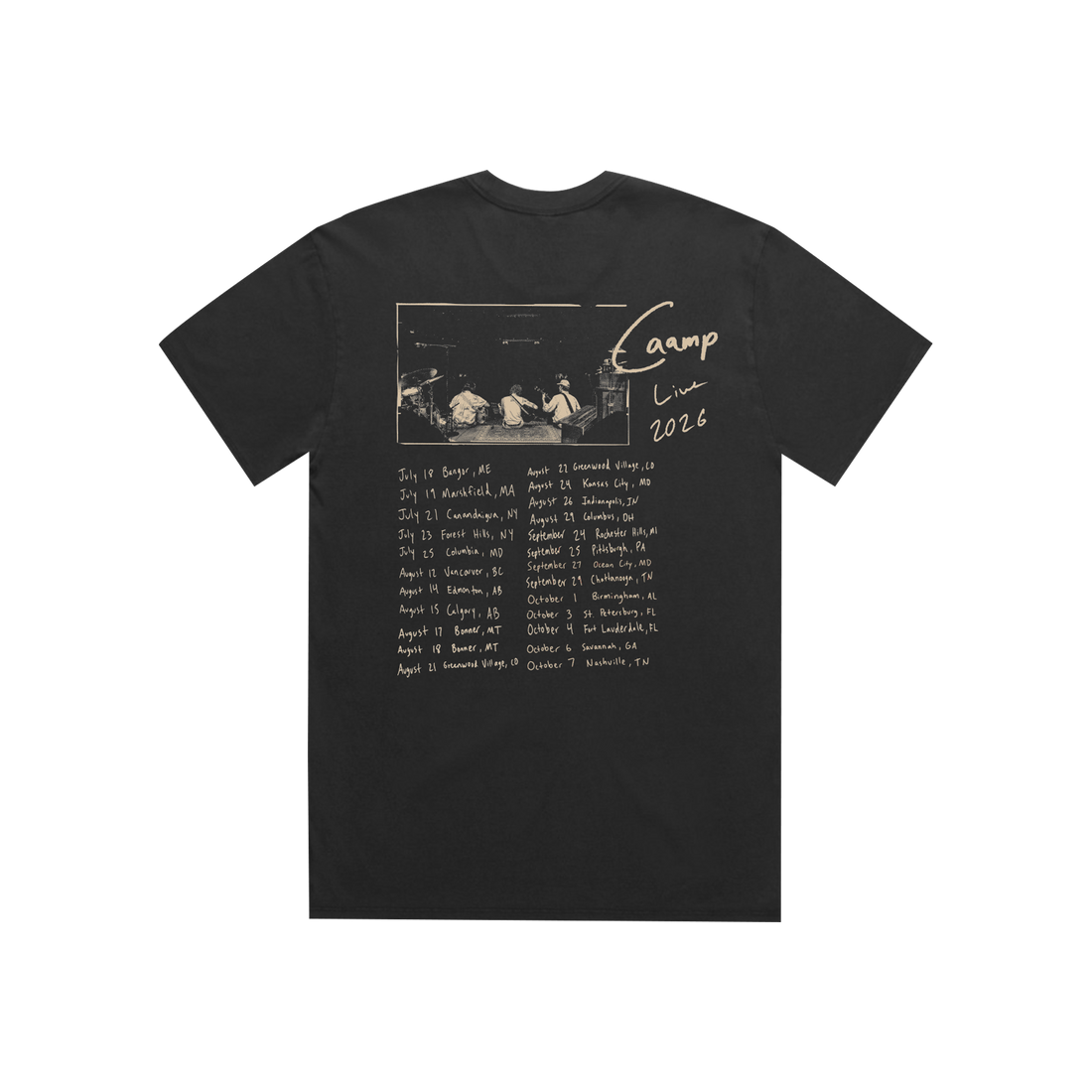 Summer 2026 Tour Tee