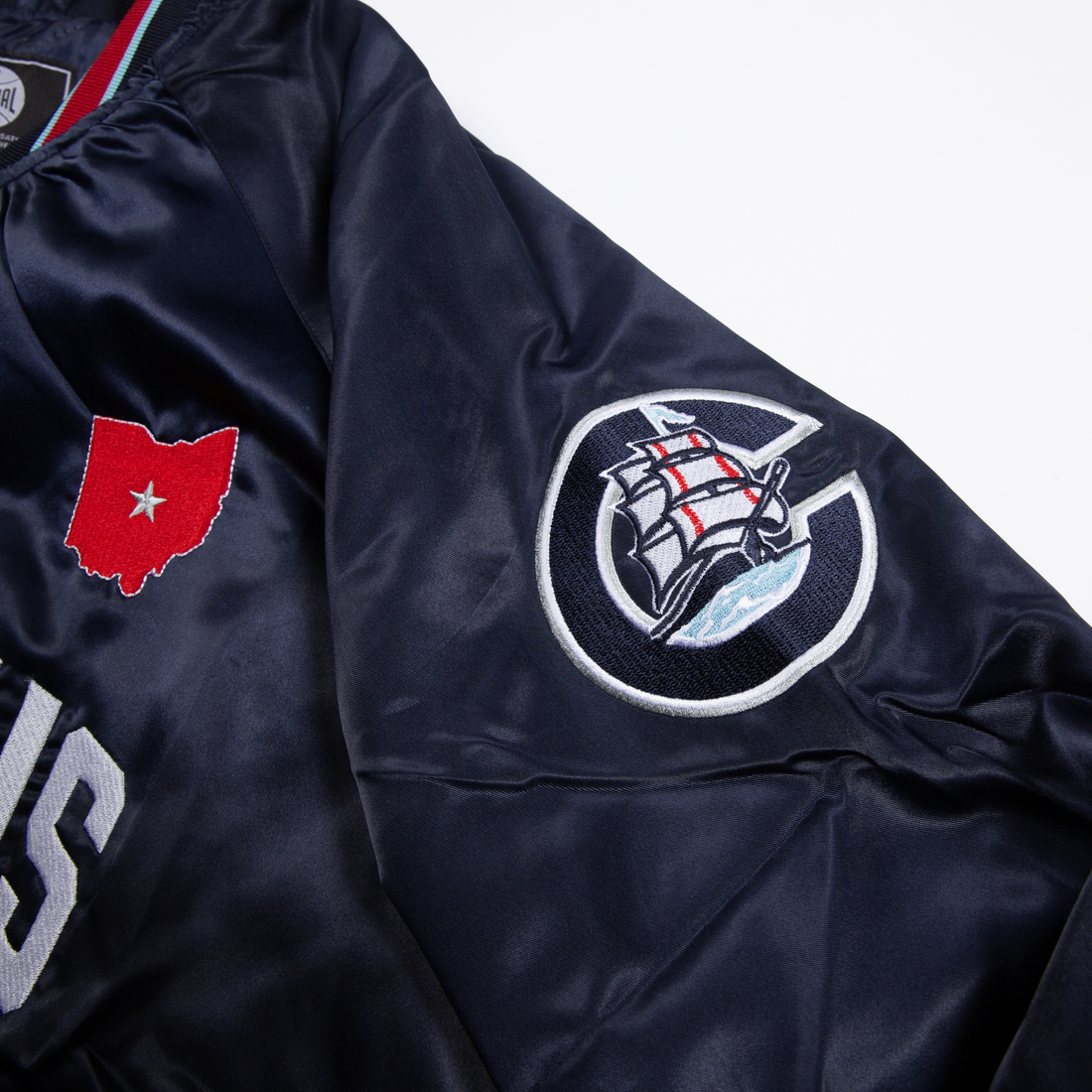 Caamp x Columbus Clippers Satin Jacket