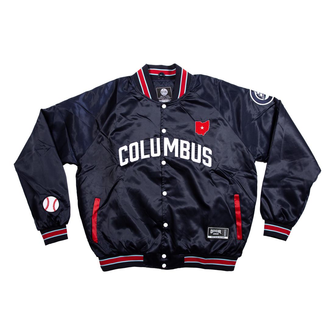 Caamp x Columbus Clippers Satin Jacket
