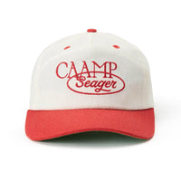 Seager x Caamp Hemp Snapback (Cream/Red)