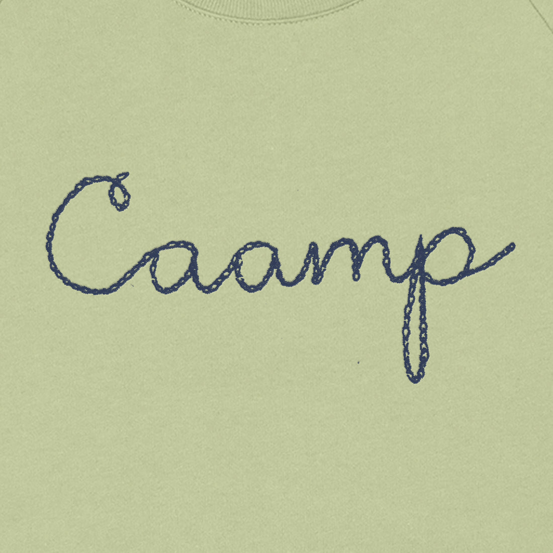 Caamp Chain-stitched Logo Crewneck Sweatshirt
