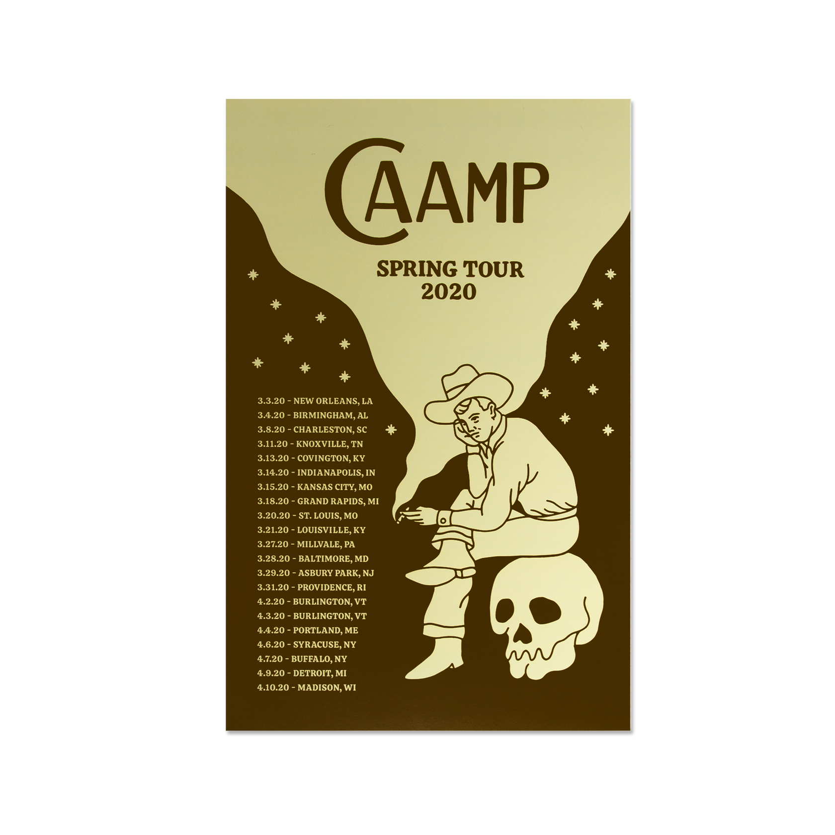 Cowboy Spring 2020 Tour Poster – CAAMP